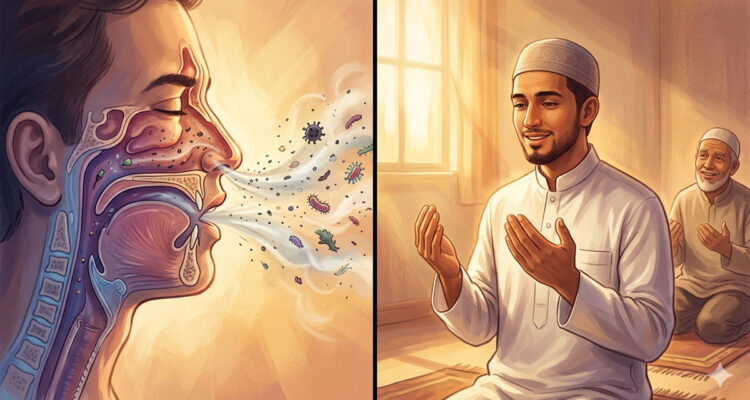 Ilustrasi menjaga kesehatan lewat bersin (gemini ai)