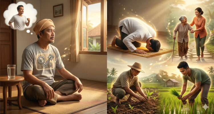 Ilustrasi pentingnya menjaga kesehatan (gemini ai)