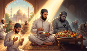 makan Ilustrasi pentingnya menjaga pola makan (gemini ai)