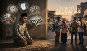 shalat tidak khusyuk