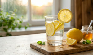 air jeruk lemon