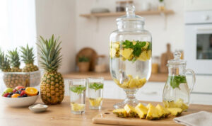 infused water nanas
