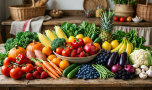 warna sayur dan buah